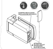 Charnière hydraulique LATUS 60 4CL1B - Fixation sur cadre