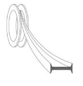 Joint de vitrage Siil pour verre