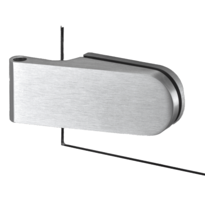 Set de 2 charnières CASMA 13260 CLAUSTRA - 130x45 - Fixation sur gonds D10