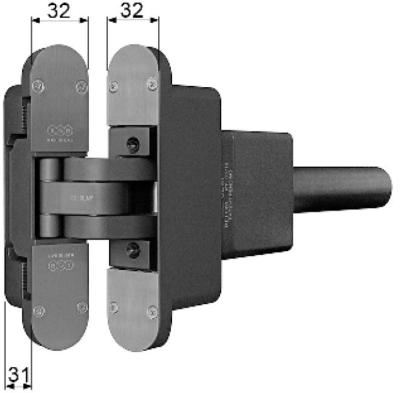 Charnière invisible AGB ECLIPSE SELF AUTO