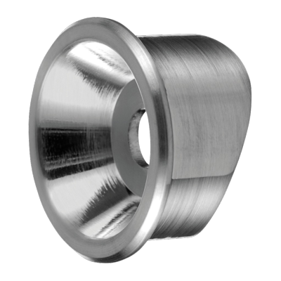 Adaptateur pour QR-4400/ QR-4600 / QR-5100 / QR-5200 pour poteau plat - Inox 