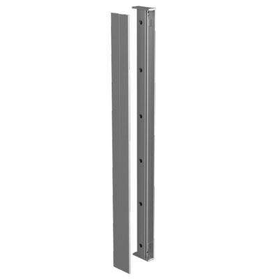 Kit complet EASY GLASS VIEW - Profil central 100x39 pour garde-corps