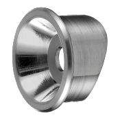 Adaptateur pour QR-4400/ QR-4600 / QR-5100 / QR-5200 pour poteau plat - Inox 