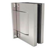 Charnière hydraulique LATUS 4LC1G Verre feuilleté - Fixation murale - Aile centrée