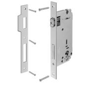 Kit Serrure à rouleau AGB SICUREZZA ROLLER LATCH - 22x238mm bords carrés - Cylindre