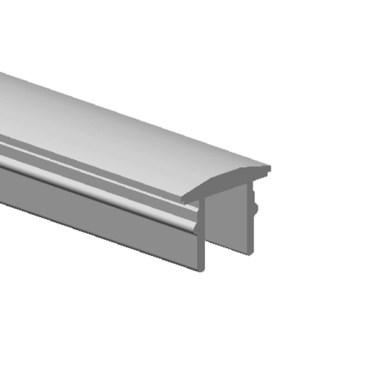Profilé En Aluminium Antidérapant 3500x100x28 Mm - Protection Latérale Pour Camion, Remorque, Construction, 1 Pièce, Aluminium 1 Mm