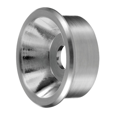 Adaptateur pour QR-4400/ QR-4600 / QR-5100 / QR-5200 pour poteau plat - Inox 