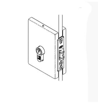 Serrure a rouleau CASMA 16052 - Cyl. Euro - 76x109